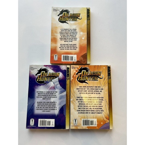 Dragon Hunter Manga Vols. 4 6 & 10 Hong Seock Seo TokyoPop Books English - Picture 2 of 9